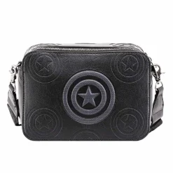 AVENGERS Capitán América - Bolso Ibiscuit Negro* Merchandising|Friki Zone