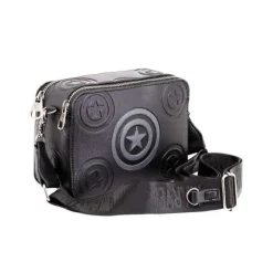 AVENGERS Capitán América - Bolso Ibiscuit Negro* Merchandising|Friki Zone