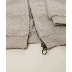 Prenatal Cardigan bebé beige con capucha efecto peluche