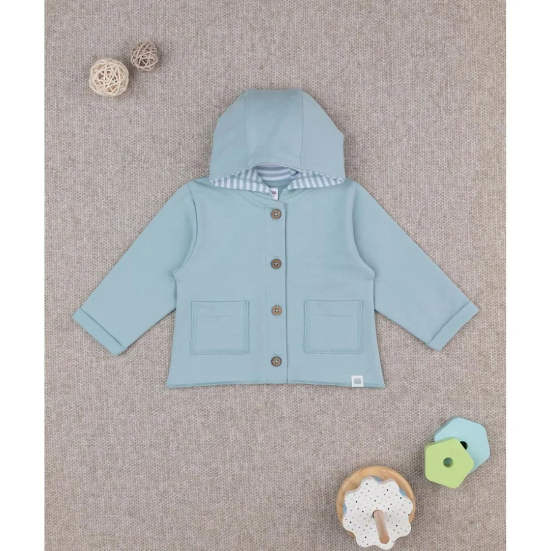 Prenatal Cardigan niño azul* Primeras Salidas·Cardigans|Recién Nacido·Primeras Salidas