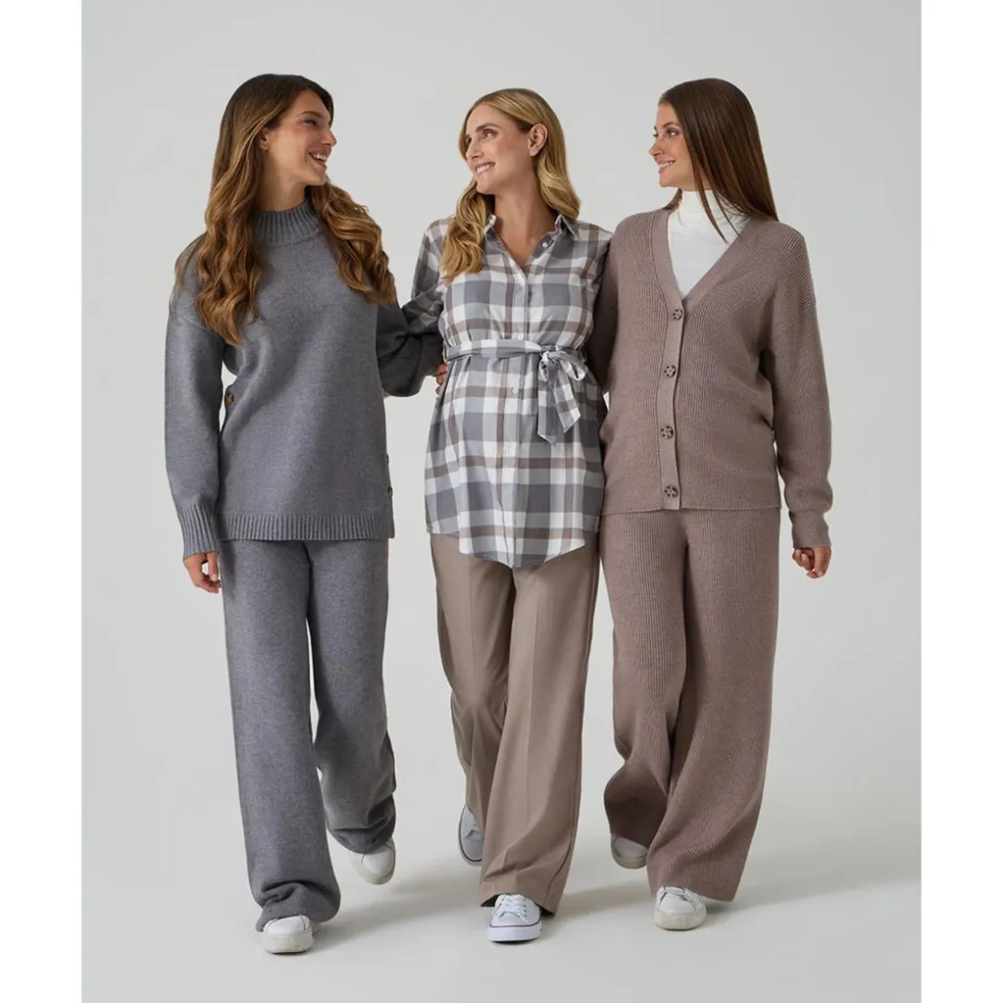 Prenatal Cardigan tricot marrón premamá