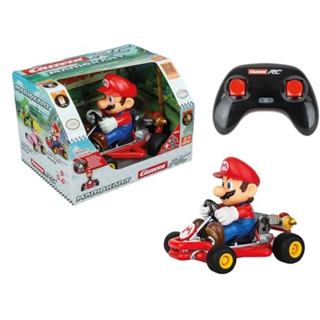 NINTENDO Carrera - Coche teledirigido Mario Kart RC 1:20
