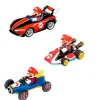 CARRERA - Pack 3 vehículos Mario Kart: Wii, MK8 y Mach 8 ㅤ
