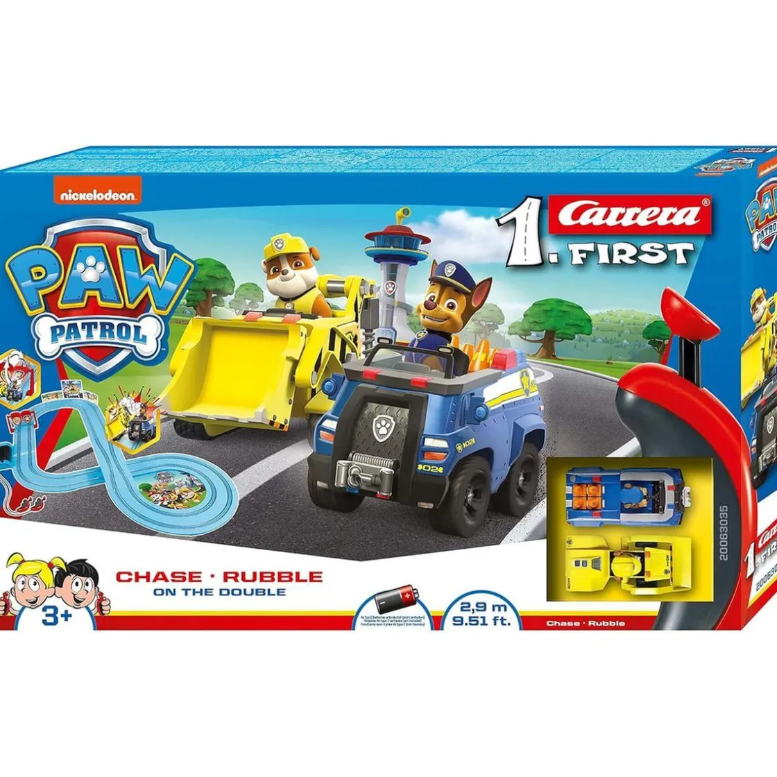 PATRULLA CANINA Carrera - - Pista De Carreras Chase Rubble On The Doub ㅤ