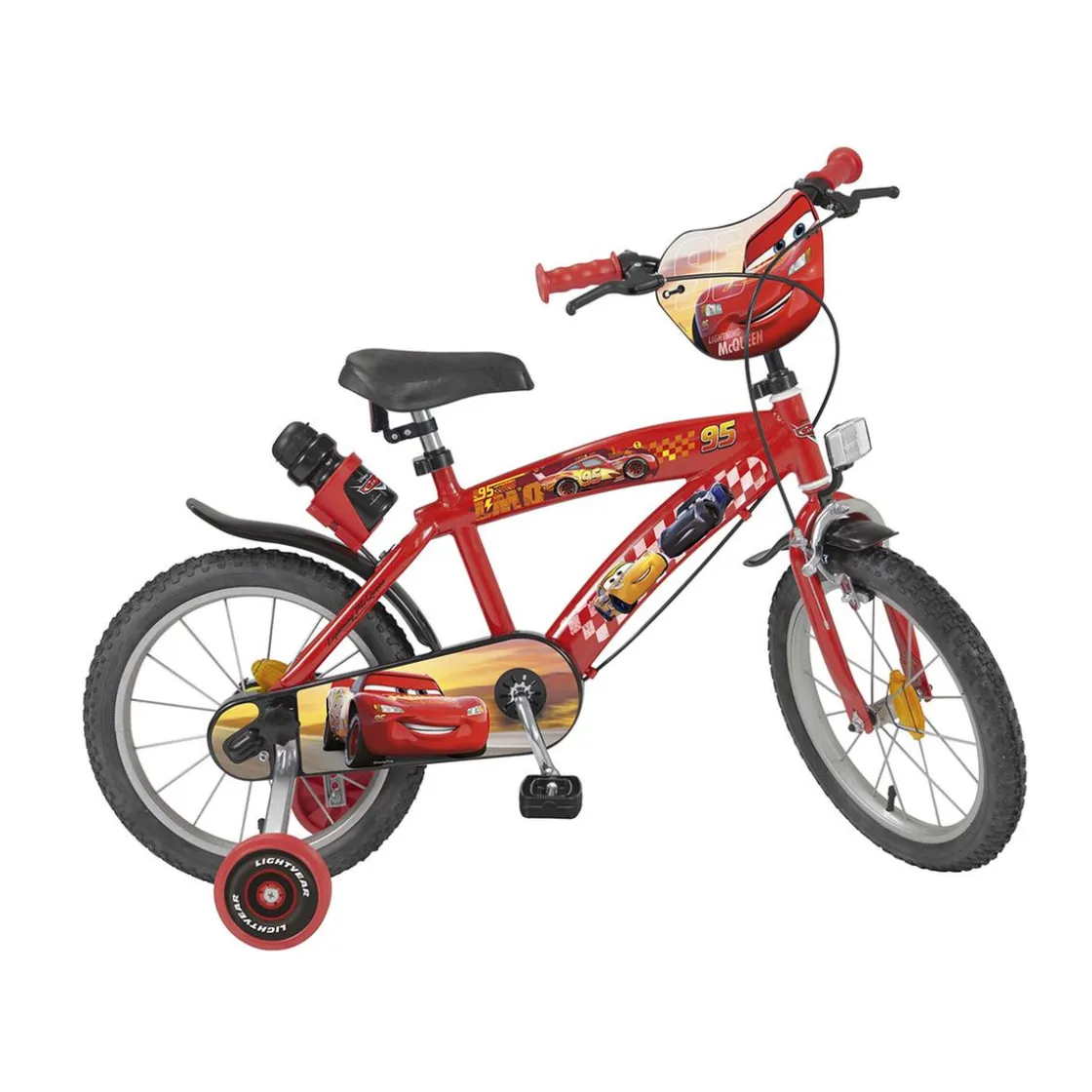 BORRAS Cars - Bicicleta 16 Pulgadas Cars 3