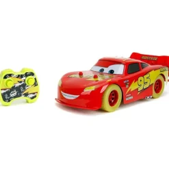 CARS - Coche R/C Rayo McQueen Glow Racers