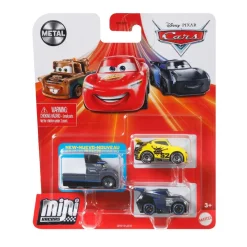 MATTEL ESPANA Cars - Pack 3 Mini Racers (varios modelos)