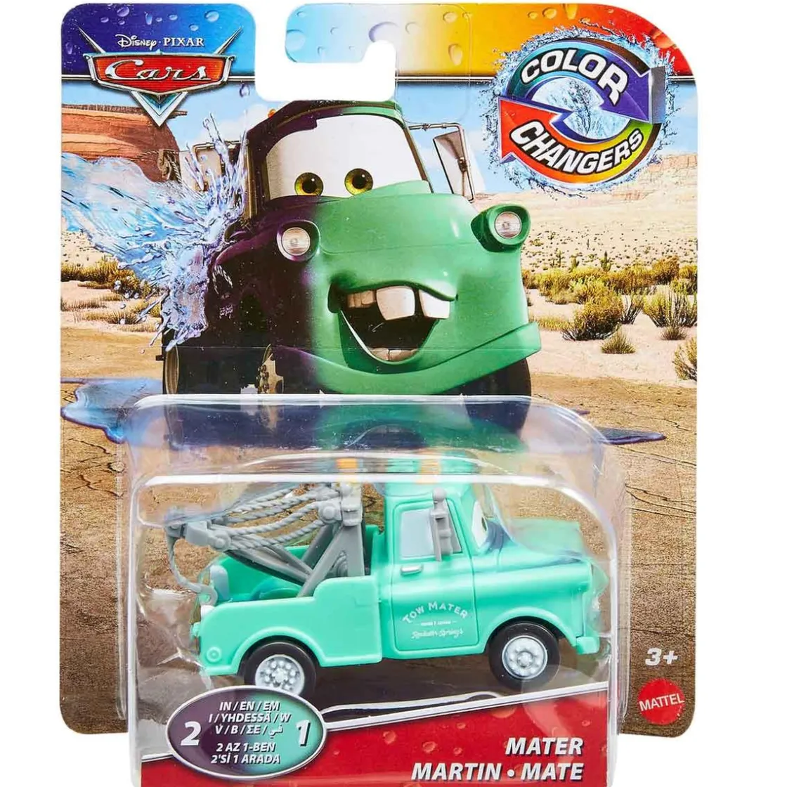 MATTEL Cars - Vehículo Color Changers (varios modelos)