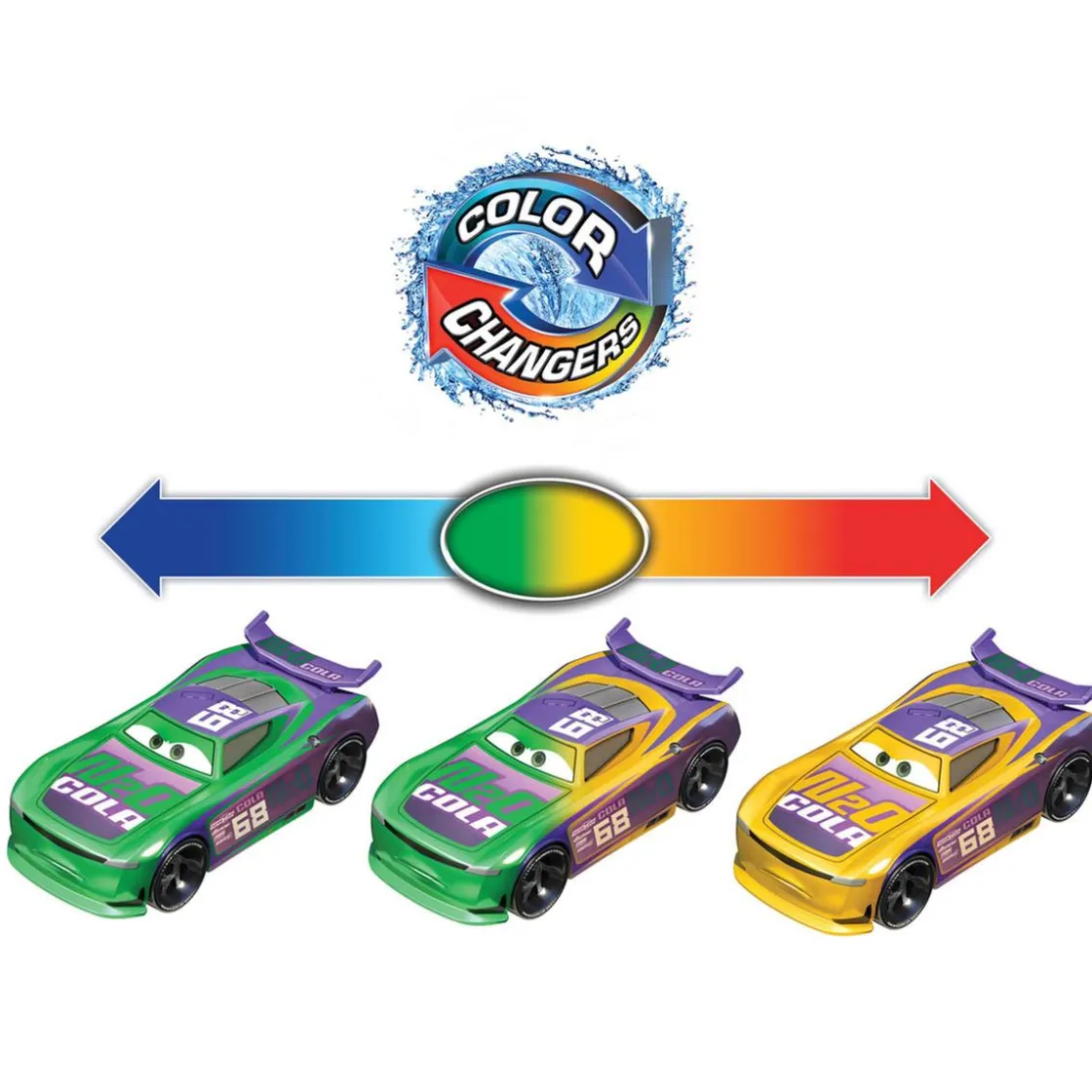 MATTEL Cars - Vehículo Color Changers (varios modelos)