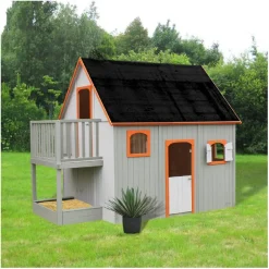 SOULET Casa DUPLEX infantil de madera Carry