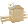 SOULET Casa infantil de madera Blanche* Casas