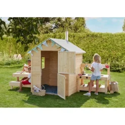 SOULET Casa infantil de madera Blanche* Casas
