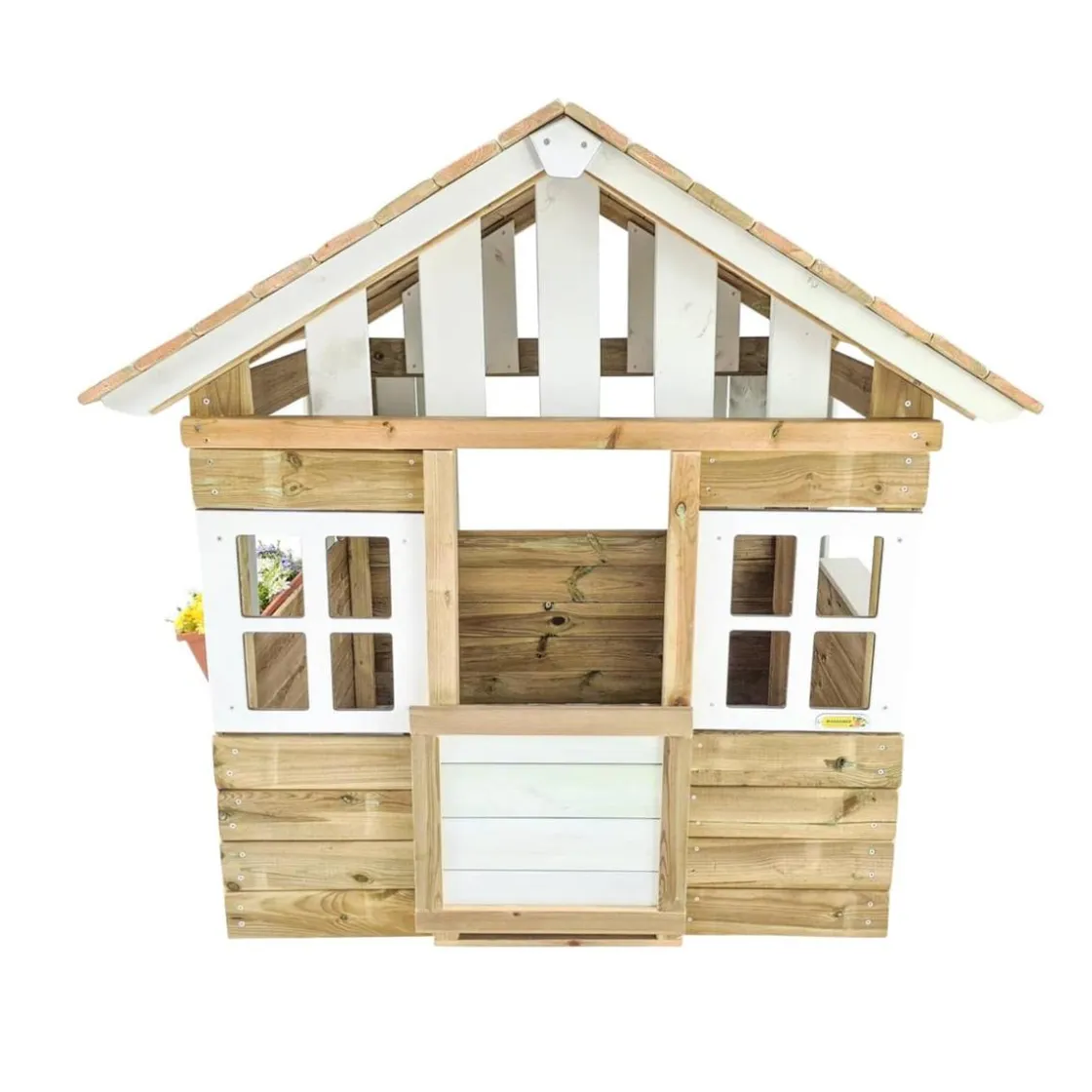 MASGAMES Casita de madera Lollipop Blanca* Casas