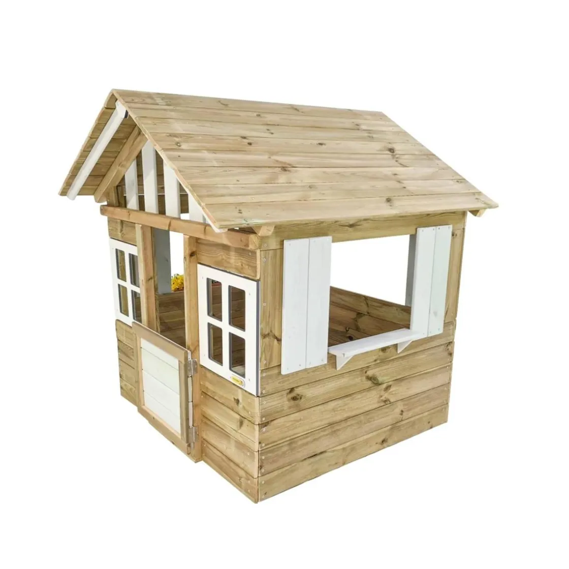 MASGAMES Casita de madera Lollipop Blanca* Casas