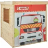 SOULET Casita infantil de madera Bombero