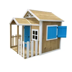 MASGAMES Casita infantil Olden de madera Azul* Casas