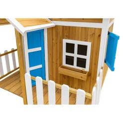 MASGAMES Casita infantil Olden de madera Azul* Casas