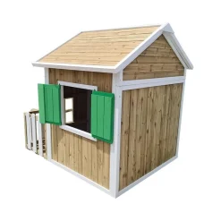 MASGAMES Casita infantil Olden de madera Verde* Casas