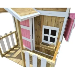 MASGAMES Casita infantil Olden de madera Rosa* Casas