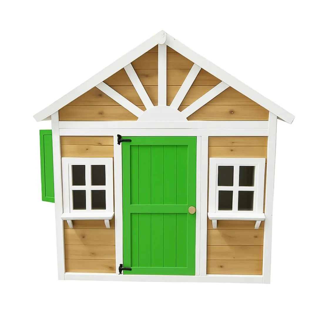 MASGAMES Casita infantil Visby de madera Verde* Casas