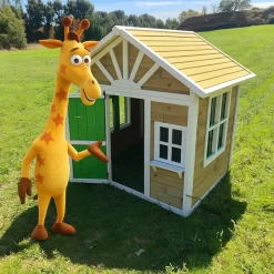 MASGAMES Casita infantil Visby de madera Verde* Casas