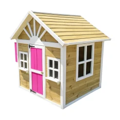 MASGAMES Casita infantil Visby de madera Rosa* Casas