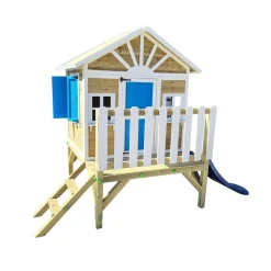 MASGAMES Casita Visby elevada 60 cm Azul* Casas