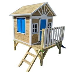 MASGAMES Casita Visby elevada 60 cm Azul* Casas