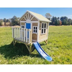 MASGAMES Casita Visby elevada 60 cm Azul* Casas