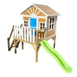 MASGAMES Casita Visby elevada 90 cm Azul* Casas