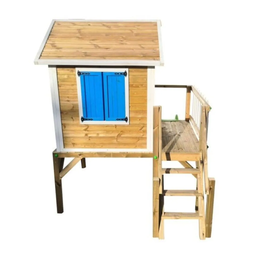 MASGAMES Casita Visby elevada 90 cm Azul* Casas