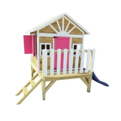 MASGAMES Casita Visby elevada 60 cm Rosa* Casas