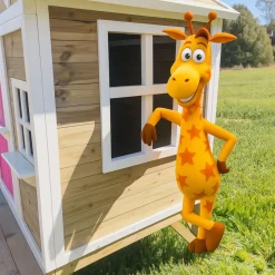 MASGAMES Casita Visby elevada 60 cm Rosa* Casas