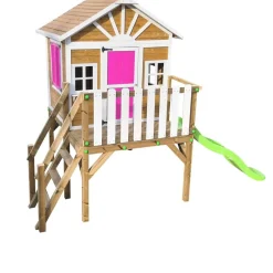 MASGAMES Casita Visby elevada 90 cm Rosa* Casas