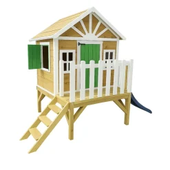 MASGAMES Casita Visby elevada 60 cm Verde* Casas