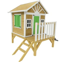 MASGAMES Casita Visby elevada 60 cm Verde* Casas
