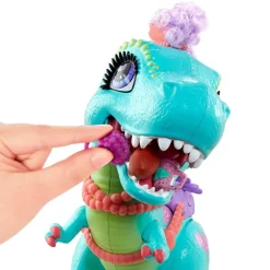 MATTEL Cave Club - Muñeca Rockelle y Tyrasaurus