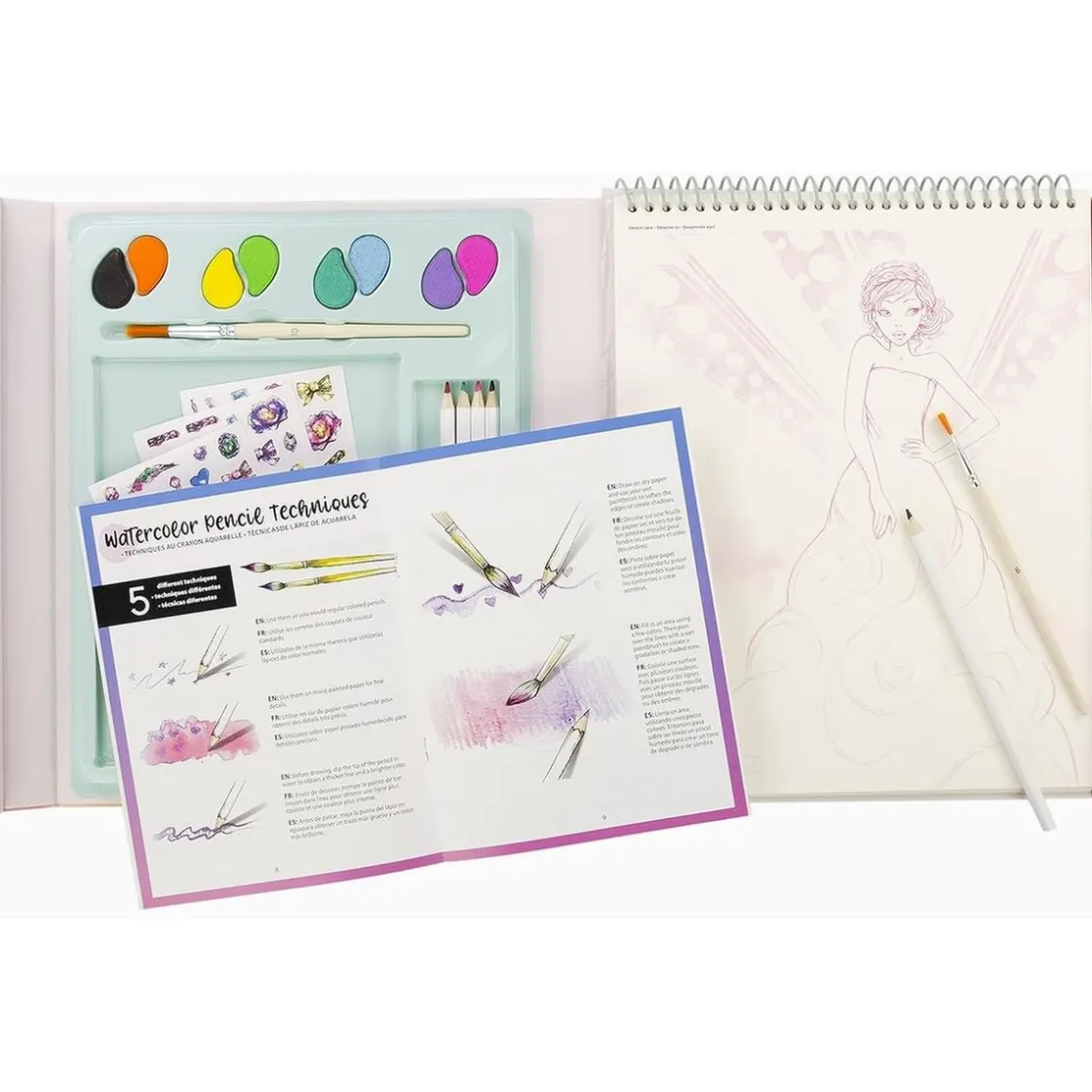 CEFA Toys - Juego creativo Fashionista Petit Picasso ㅤ