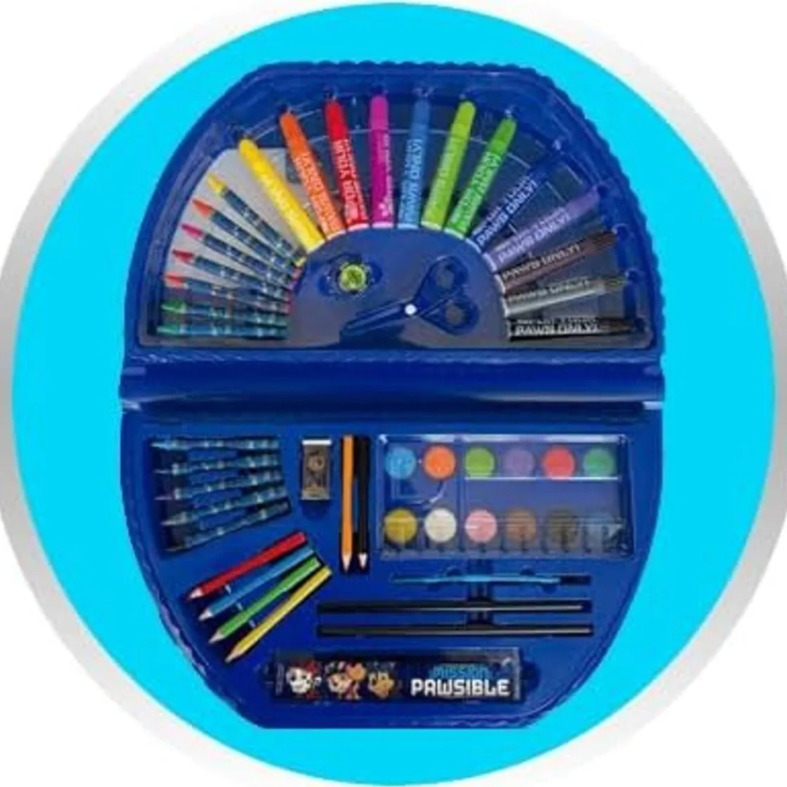 CEFA Toys - Patrulla Canina - maletín artístico 50 piezas variadas ㅤ* Arte Y Manualidades