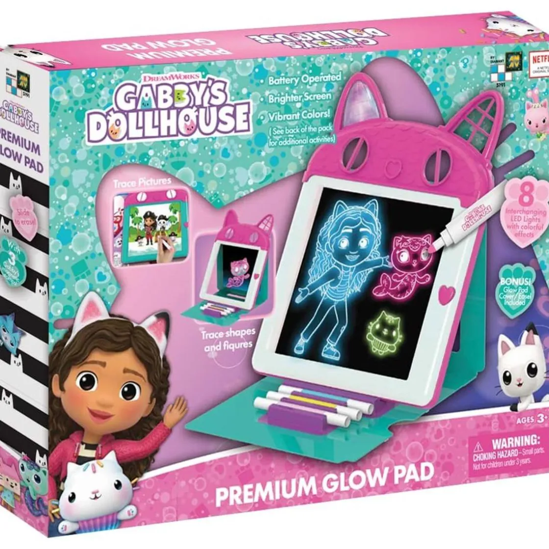 CEFA Toys - Pizarra mágica con luces de colores y casa de muñecas ㅤ* Steam|Arte Y Manualidades