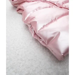 Prenatal Chaleco acolchado rosa con capucha para niña