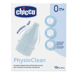 CHICCO - 10 Recambios Asìrador Nasal Physio Clean