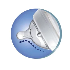 CHICCO - Biberón de vidrio Naturalfeeling 250ml