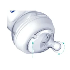 CHICCO - Biberón de vidrio Naturalfeeling 250ml