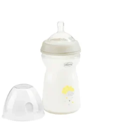 CHICCO - Biberón NaturalFeeling Flujo rápido 330 ml* Biberones Y Chupetes·Biberones