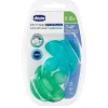 CHICCO - Chupete PhysioForma Soft Silicona azul/verde