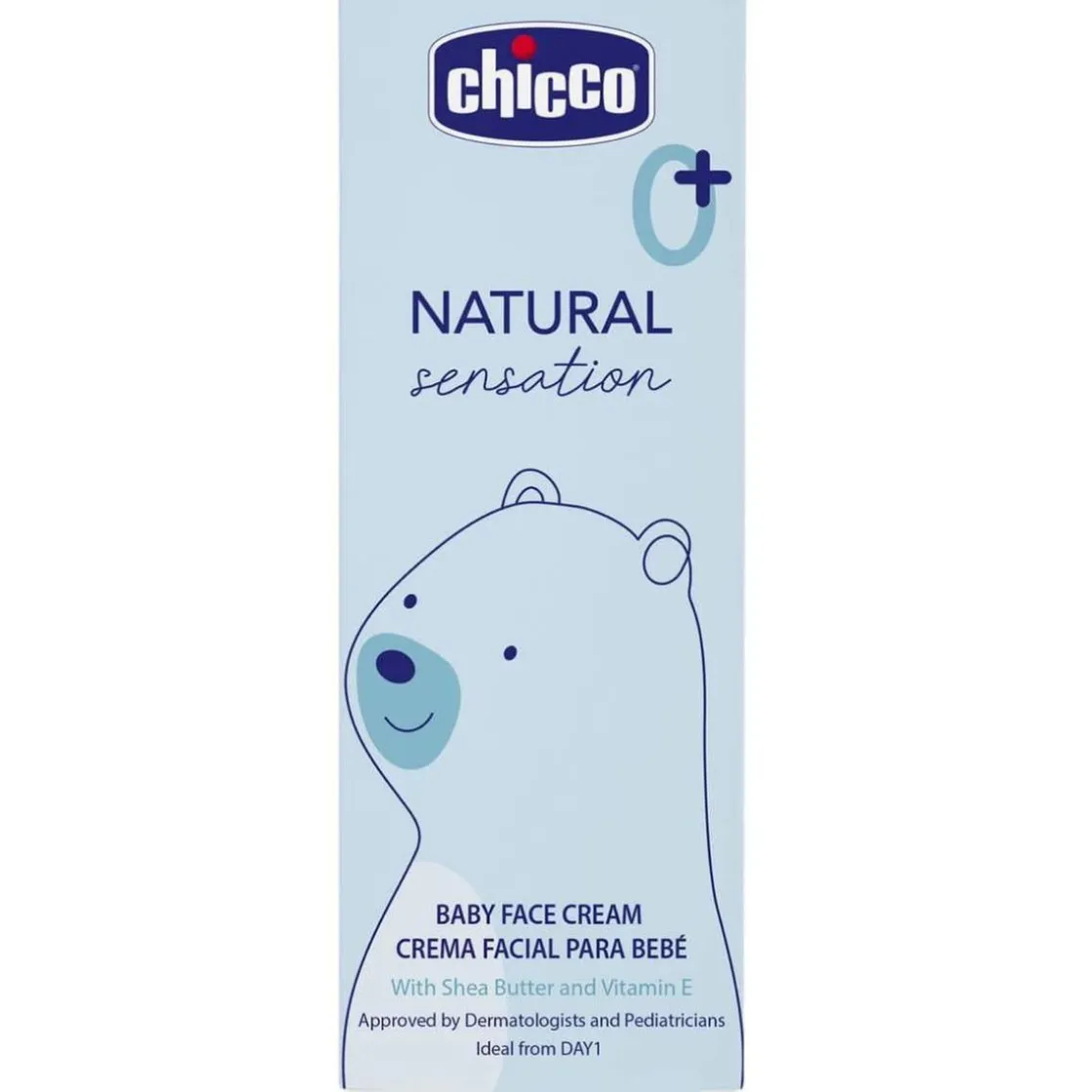 CHICCO - Crema facial Natural Sensation 50 ml* Cosméticos Bebé·Cremas, Aceites Y Barras De Labios
