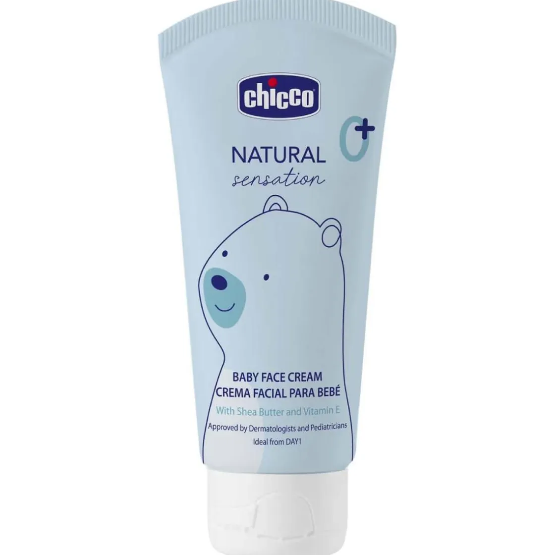 CHICCO - Crema facial Natural Sensation 50 ml* Cosméticos Bebé·Cremas, Aceites Y Barras De Labios