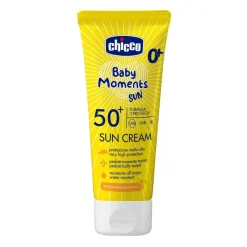 CHICCO - Crema Solar SPF50+ Baby Moments 75ml* Cosméticos Bebé·Protección Solar