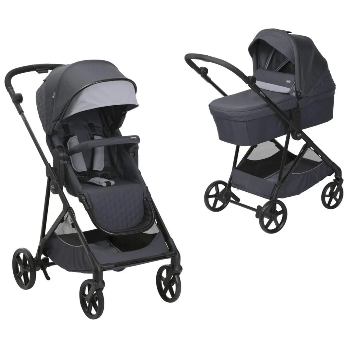 CHICCO - Duo Seety Boston gris* Trío Y Accesorios·Trío Y Dúo